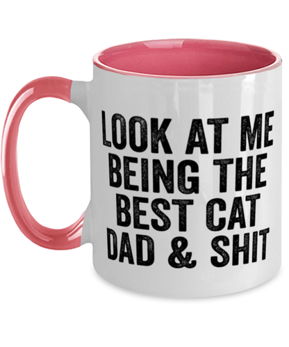 Cat Dad Coffee Mug Ceramic Cup