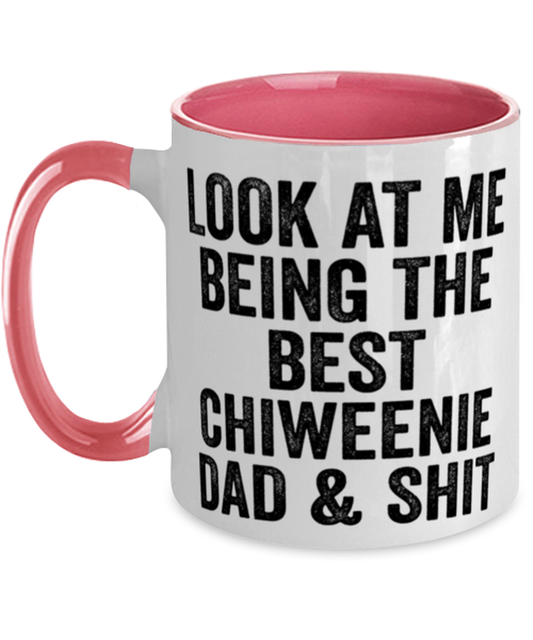 Chiweenie Dad Coffee Mug Ceramic Cup