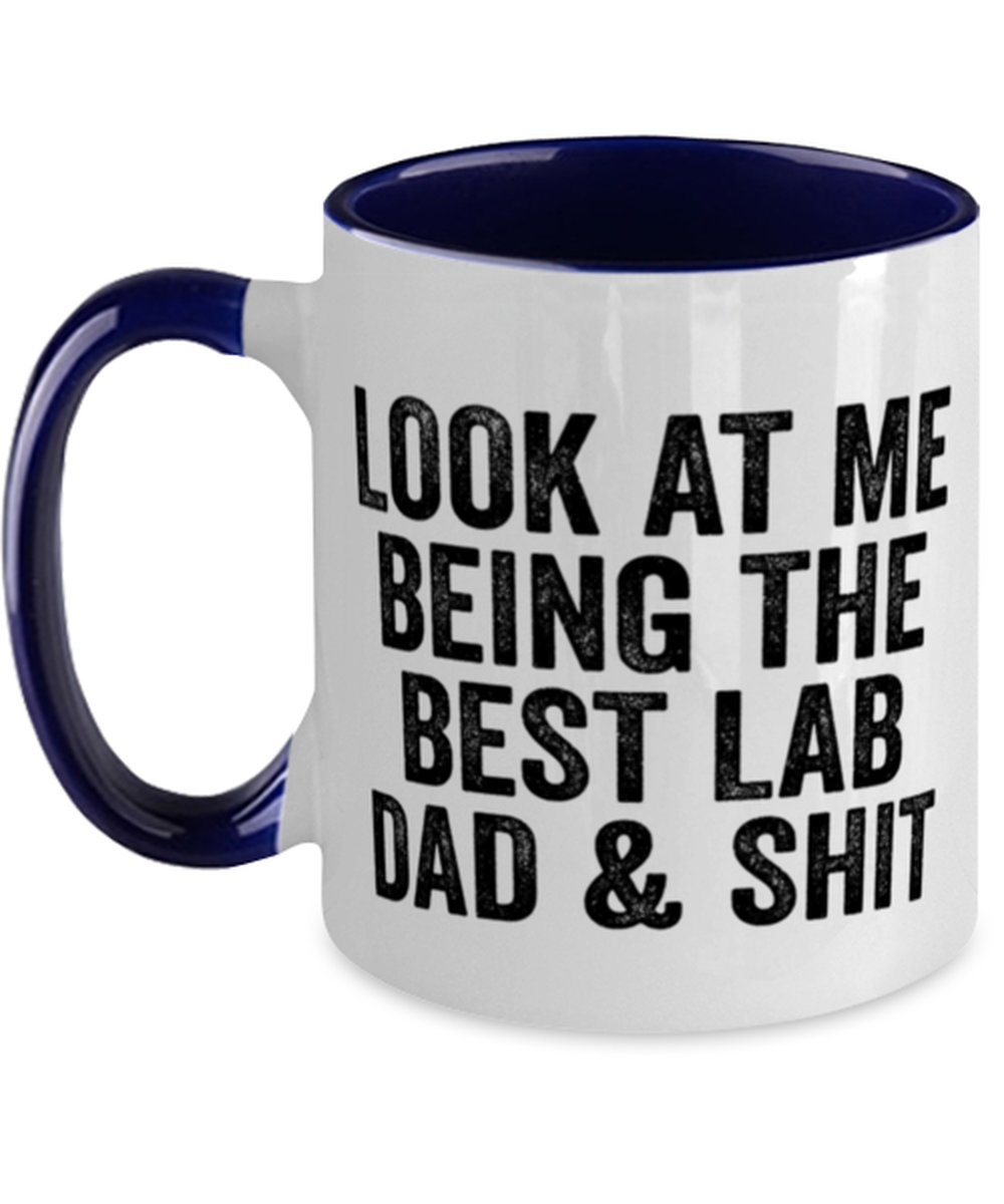 Lab Dad Coffee Mug Ceramic Cup