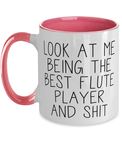 Flute Player Flutist Coffee Mug Ceramic Cup