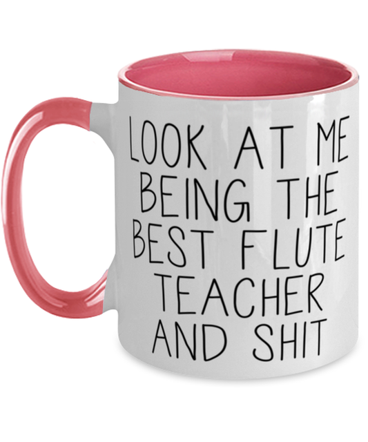 Flute Teacher Flutist Coffee Mug Ceramic Cup