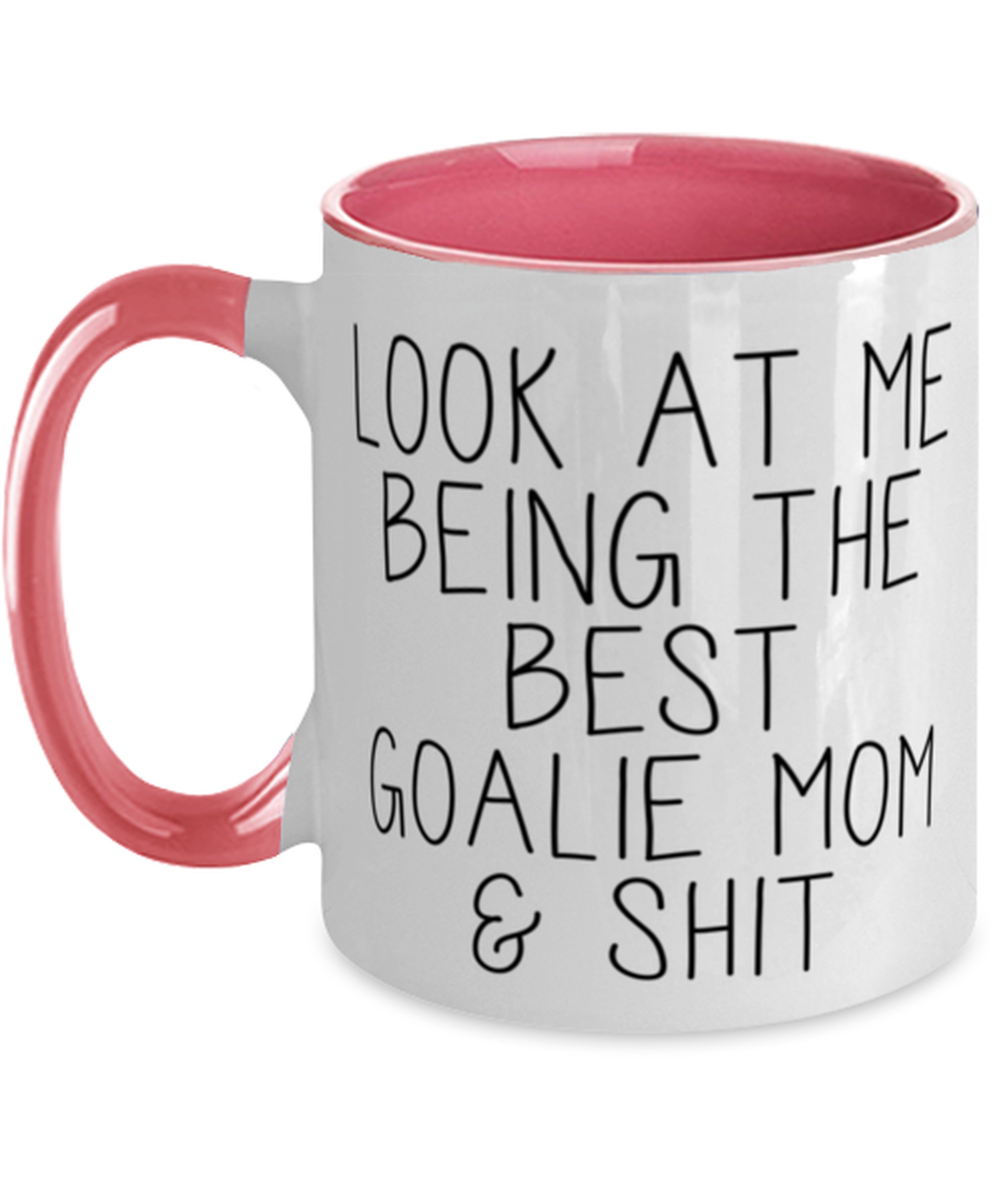 Goalie Mom Coffee Mug Ceramic Cup