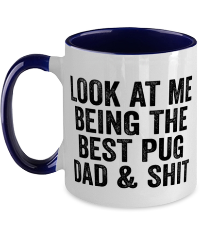 Pug Dad Coffee Mug Ceramic Cup