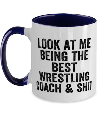 Wrestling Coach Coffee Mug Ceramic Cup