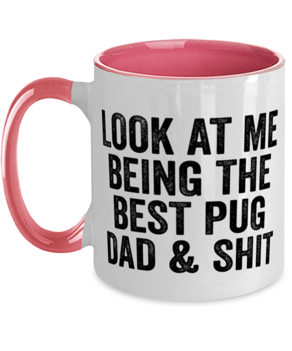 Pug Dad Coffee Mug Ceramic Cup