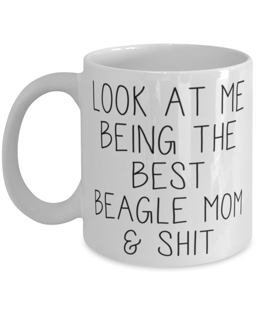 Beagle Mom Coffee Mug Ceramic Cup