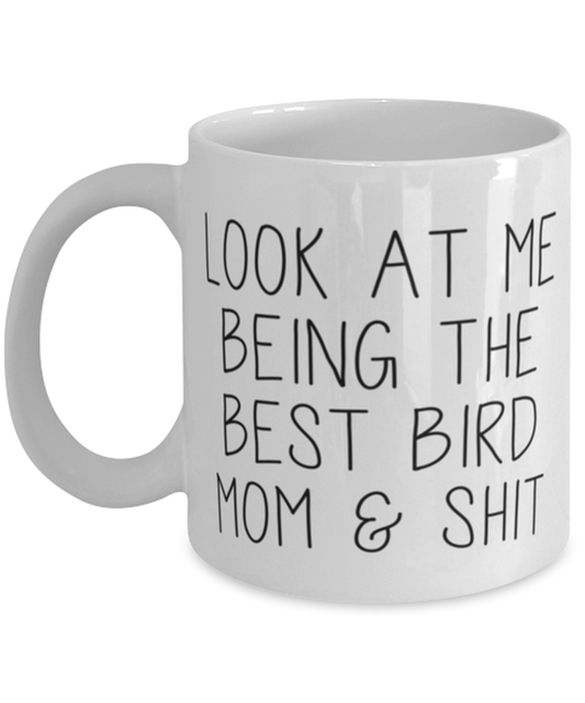 Bird Mom Coffee Mug Ceramic Cup