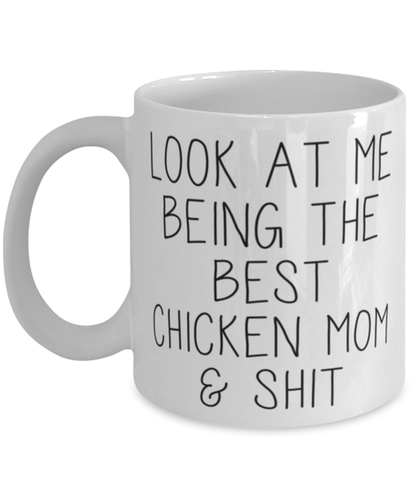 Chicken Mom Coffee Mug Ceramic Cup