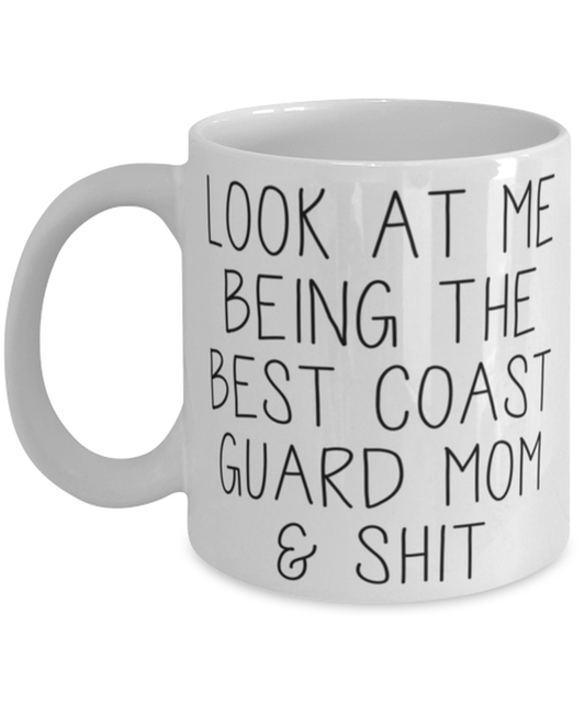 Coast Guard Mom Coffee Mug Ceramic Cup