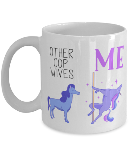 Cop Wife Coffee Mug Ceramic Cup