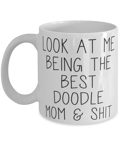 Doodle Mom Coffee Mug Ceramic Cup