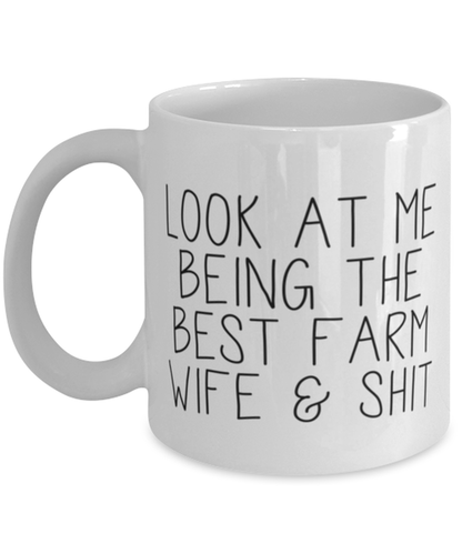 Farm Wife Coffee Mug Ceramic Cup