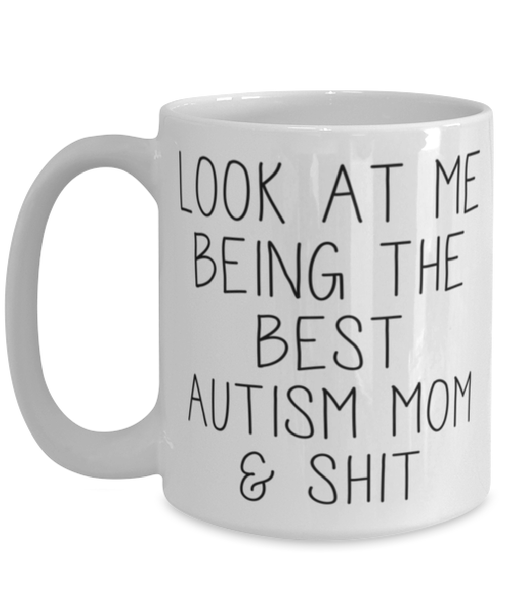 Autism Mom Coffee Mug Ceramic Cup