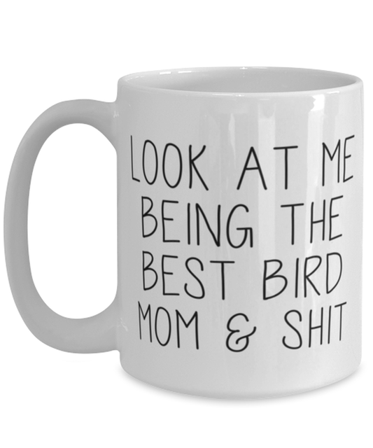 Bird Mom Coffee Mug Ceramic Cup