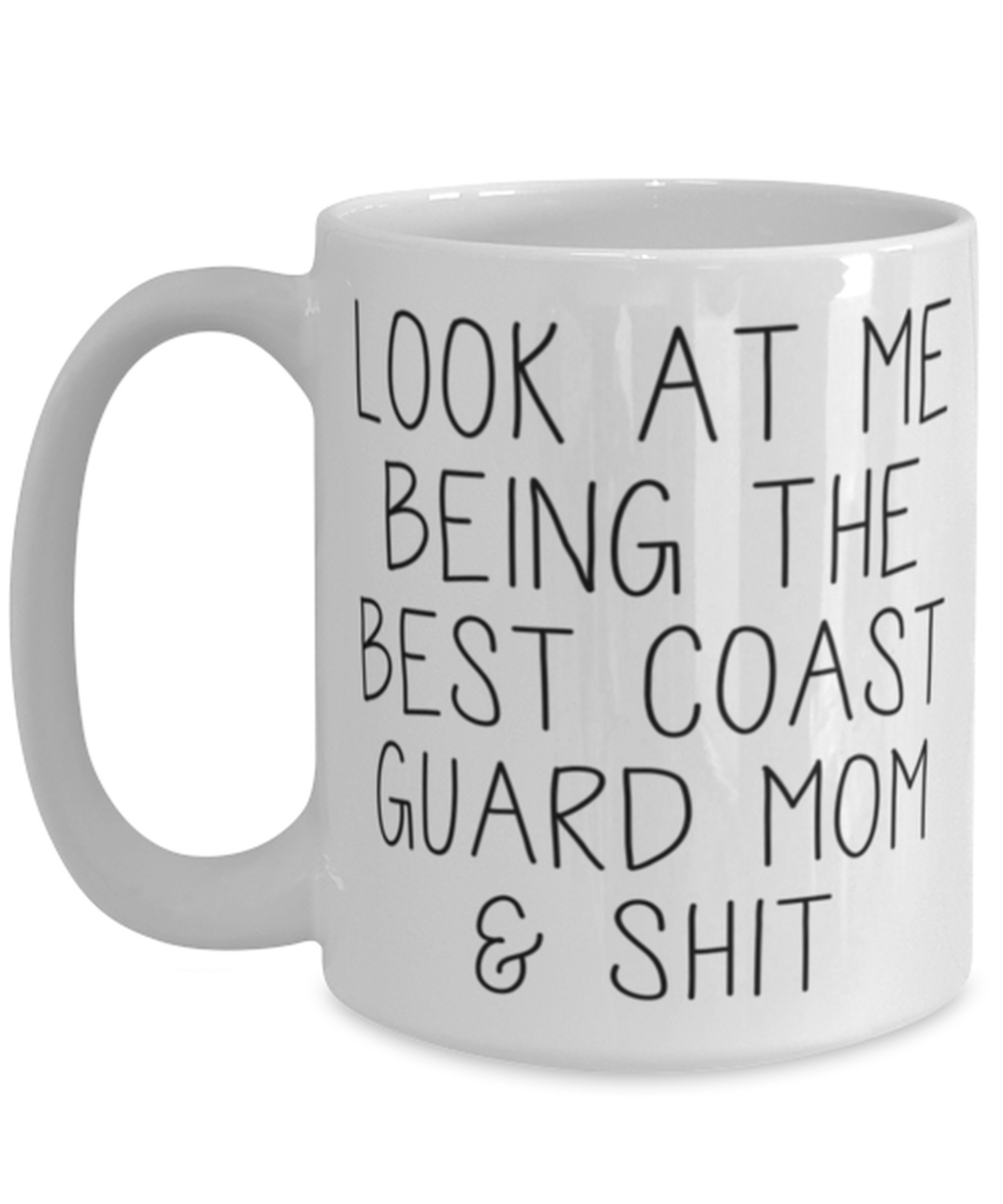 Coast Guard Mom Coffee Mug Ceramic Cup