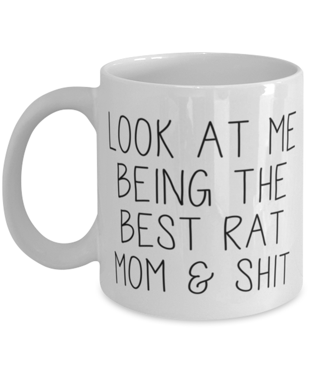 Rat Mom Coffee Mug Ceramic Cup