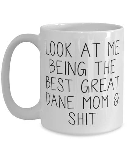 Great Dane Mom Coffee Mug Ceramic Cup