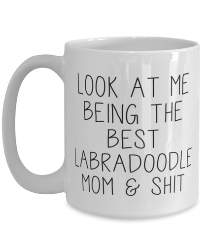 Labradoodle Mom Coffee Mug Ceramic Cup