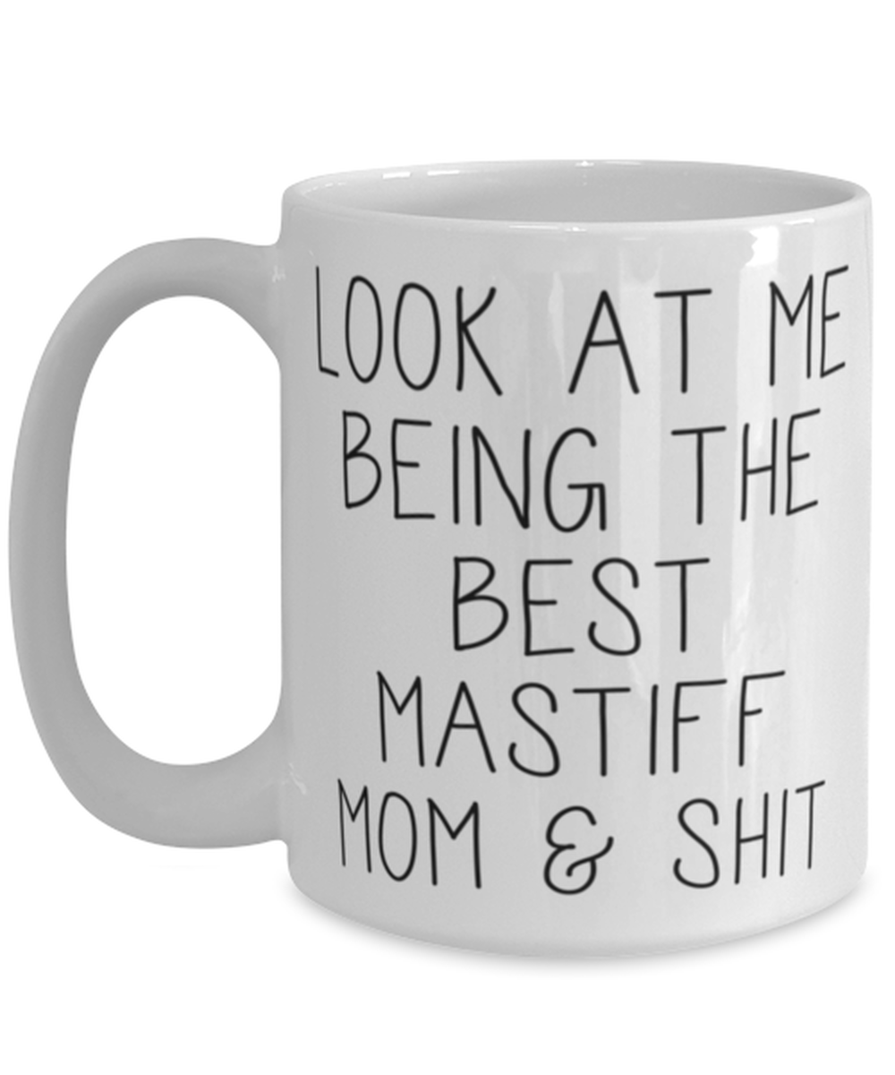 Mastiff Mom Coffee Mug Ceramic Cup