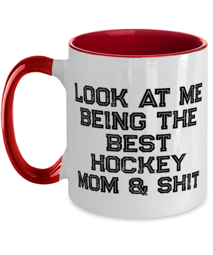 Hockey Mom Coffee Mug Ceramic Cup