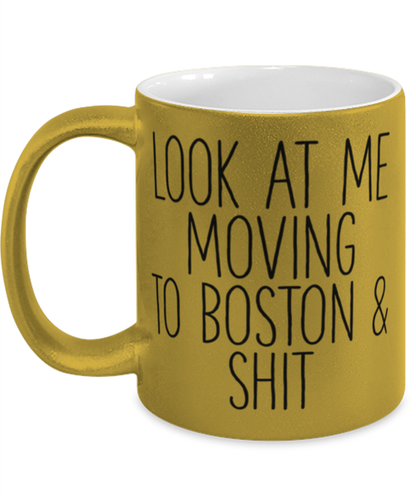 Moving to Boston Coffee Mug Cup