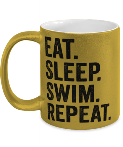 Swimming Coffee Mug Cup