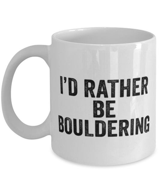 Bouldering Coffee Mug Cup