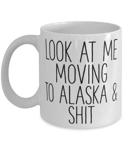 Moving to Alaska Coffee Mug Cup