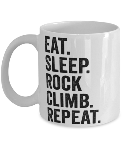 Rock Climbing Coffee Mug Cup