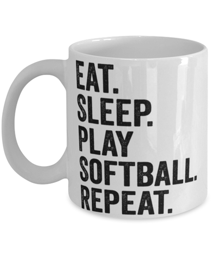 Softball Coffee Mug Cup