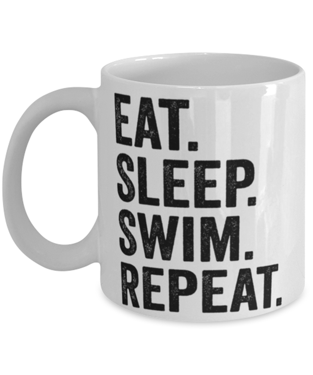 Swimming Coffee Mug Cup