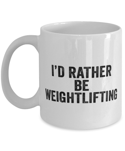 Weightlifting Coffee Mug Cup