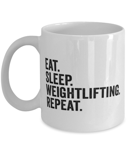 Weightlifting Coffee Mug Cup