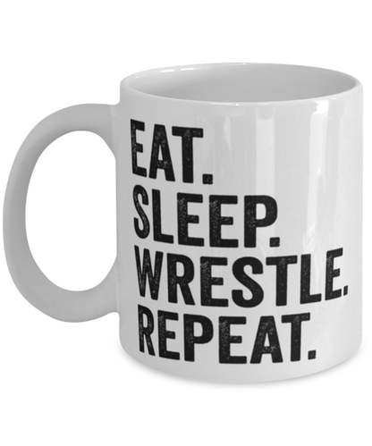 Wrestling Coffee Mug Cup