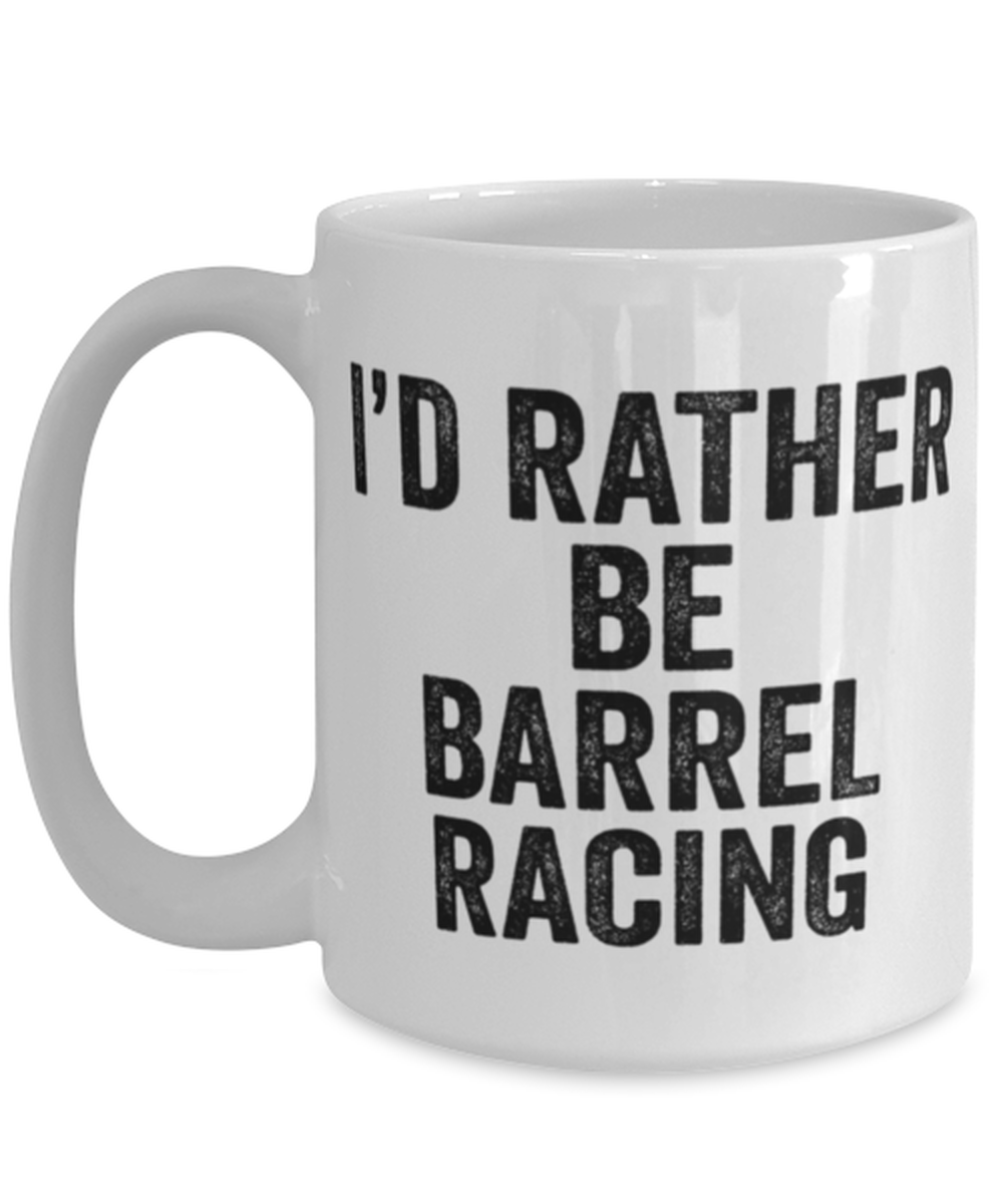 Barrel Racing Coffee Mug Cup