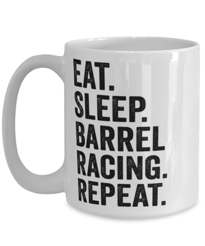 Barrel Racing Coffee Mug Cup