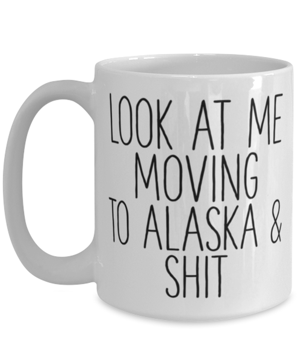 Moving to Alaska Coffee Mug Cup