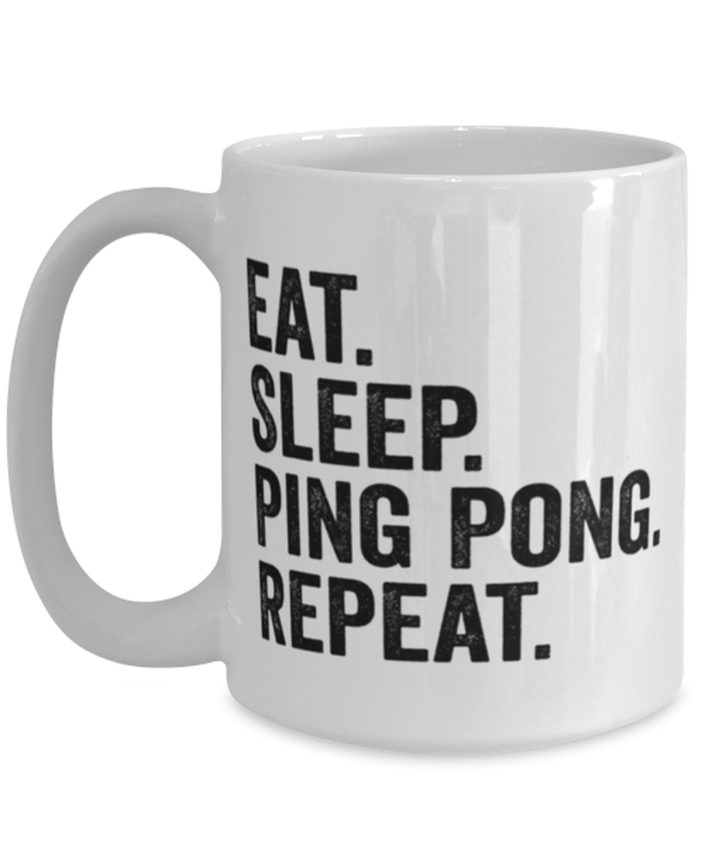 Ping Pong Player Coffee Mug Cup