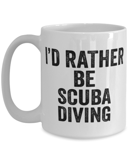 Scuba Diving Coffee Mug Cup