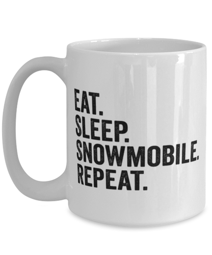 Snowmobiling Coffee Mug Cup