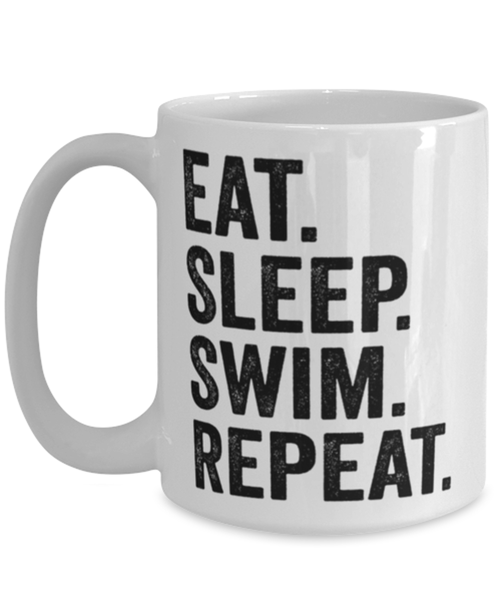 Swimming Coffee Mug Cup