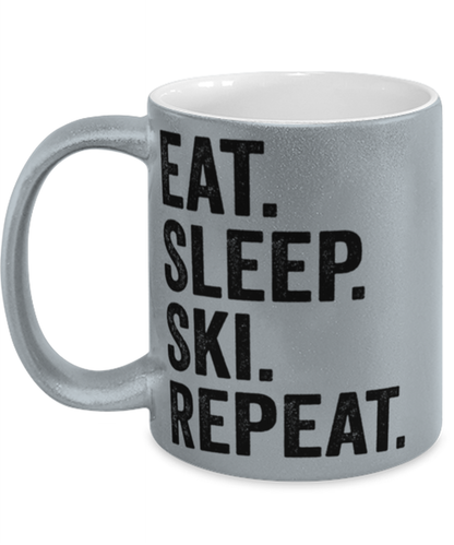 Skiing Coffee Mug Cup