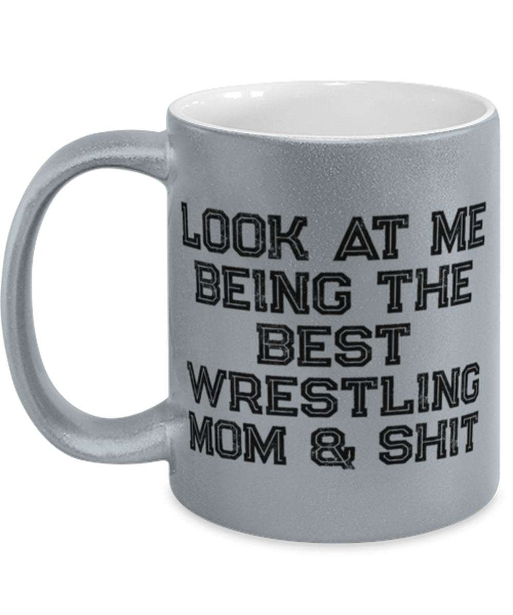 Wrestling Mom Coffee Mug Cup