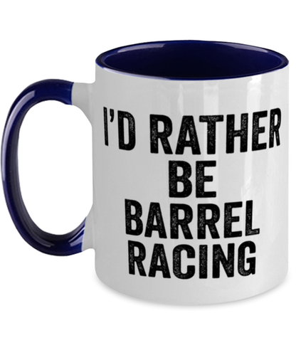 Barrel Racing Coffee Mug Cup