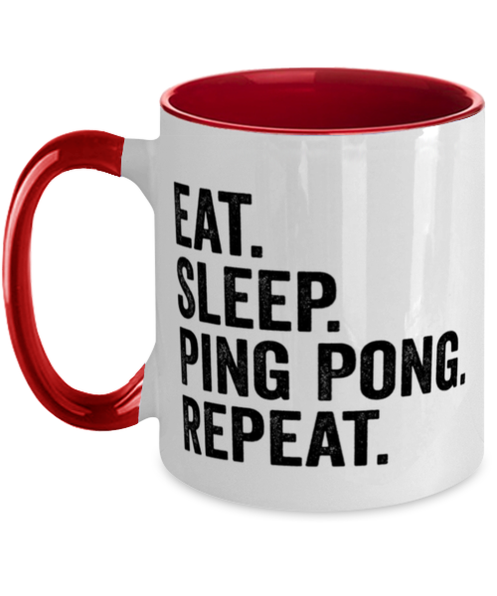 Ping Pong Player Coffee Mug Cup