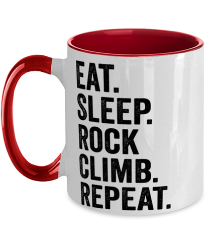 Rock Climbing Coffee Mug Cup