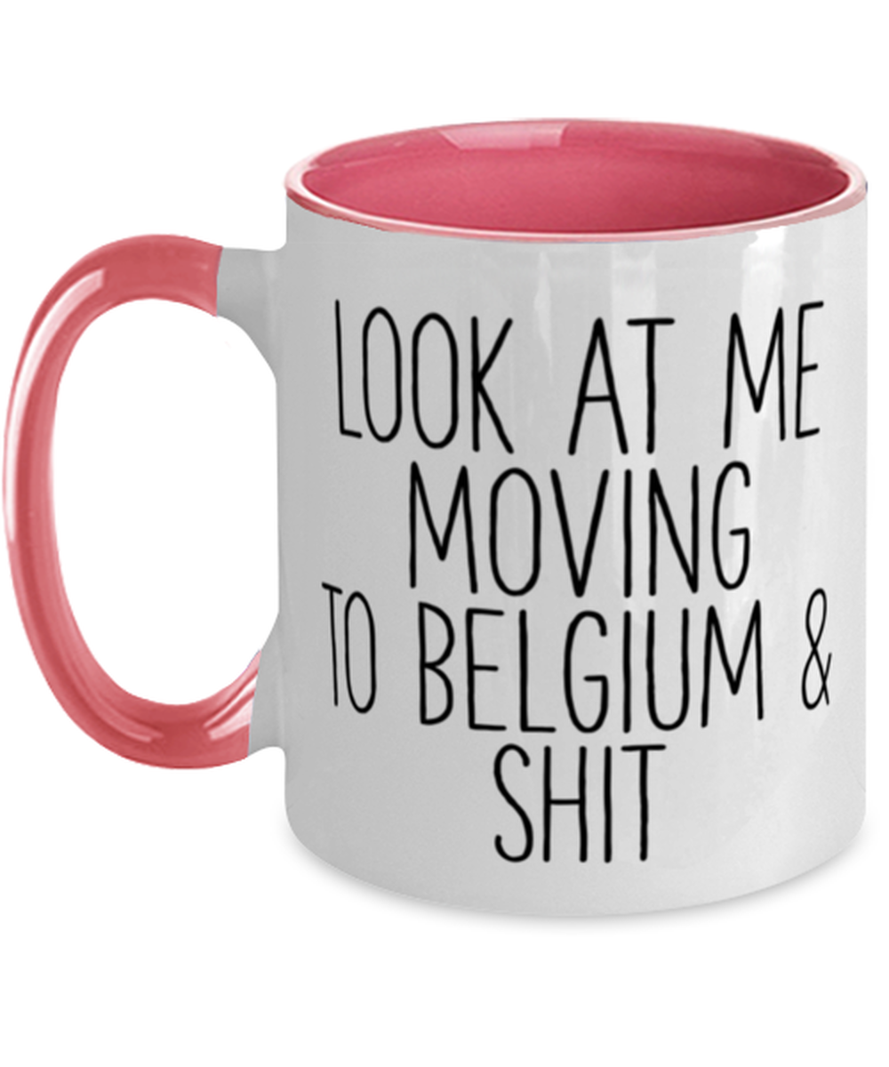 Moving to Belgium Coffee Mug Cup