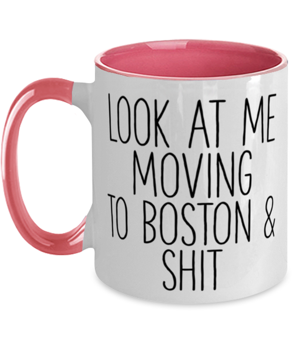 Moving to Boston Coffee Mug Cup