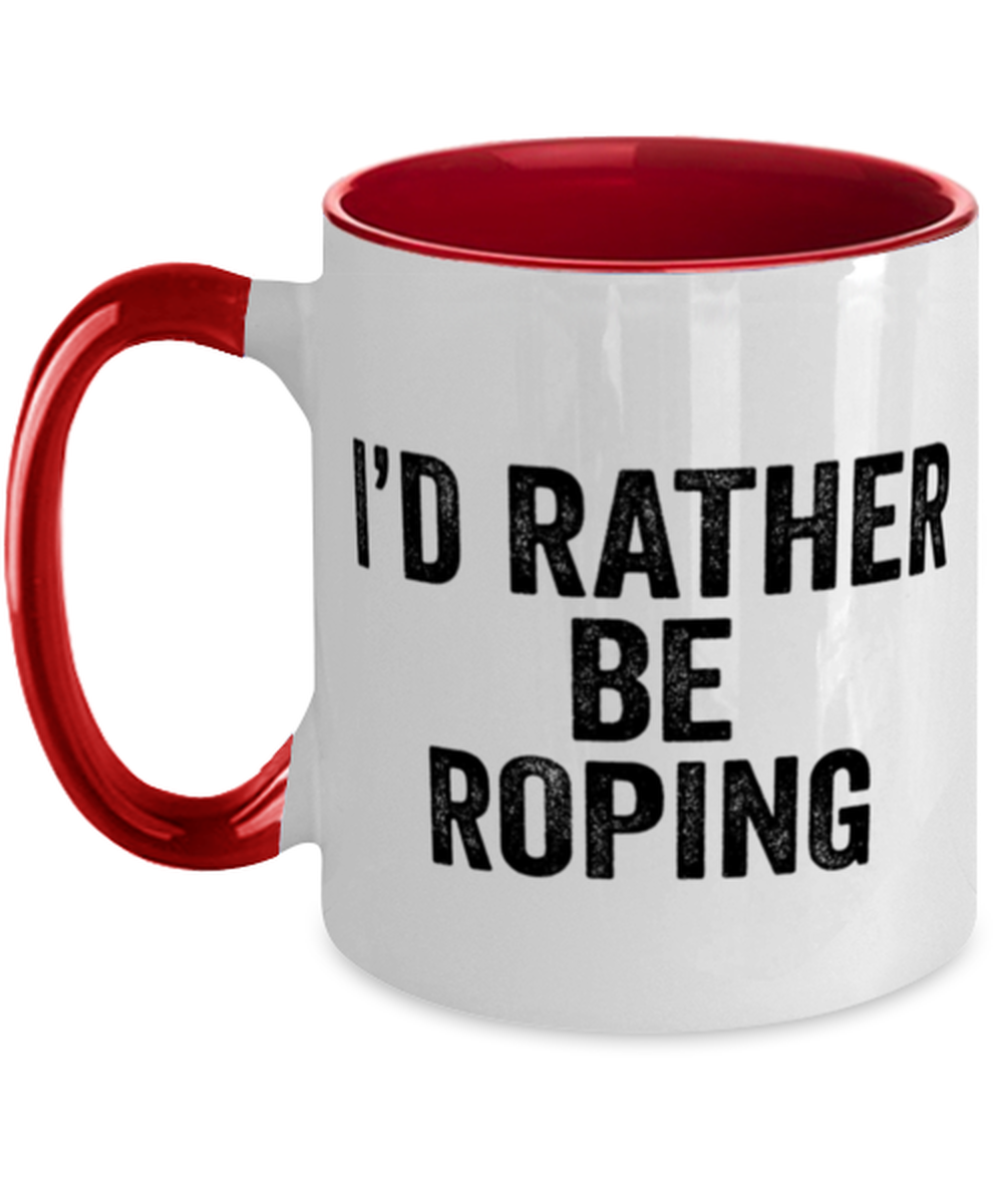 Roping Coffee Mug Cup