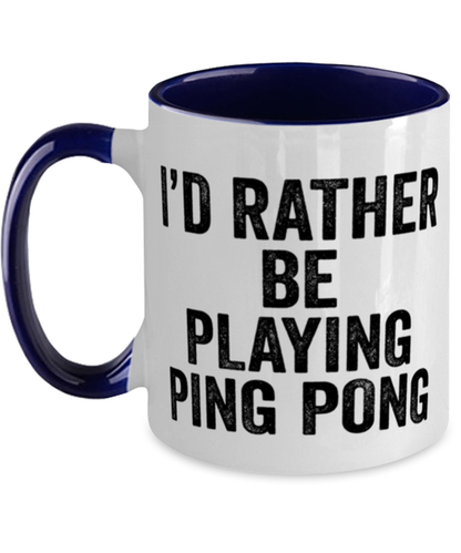 Ping Pong Player Coffee Mug Cup